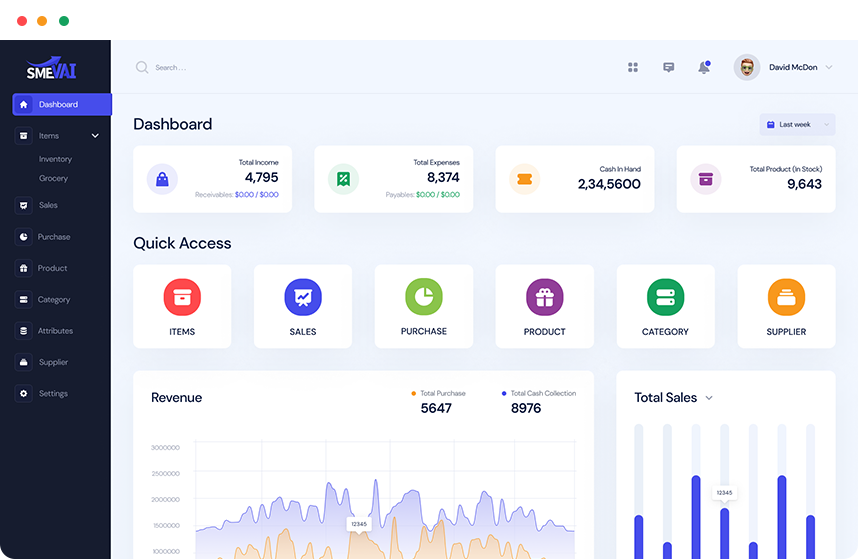 SMEVai – All-in-One Business Back-Office Platform for SMEs